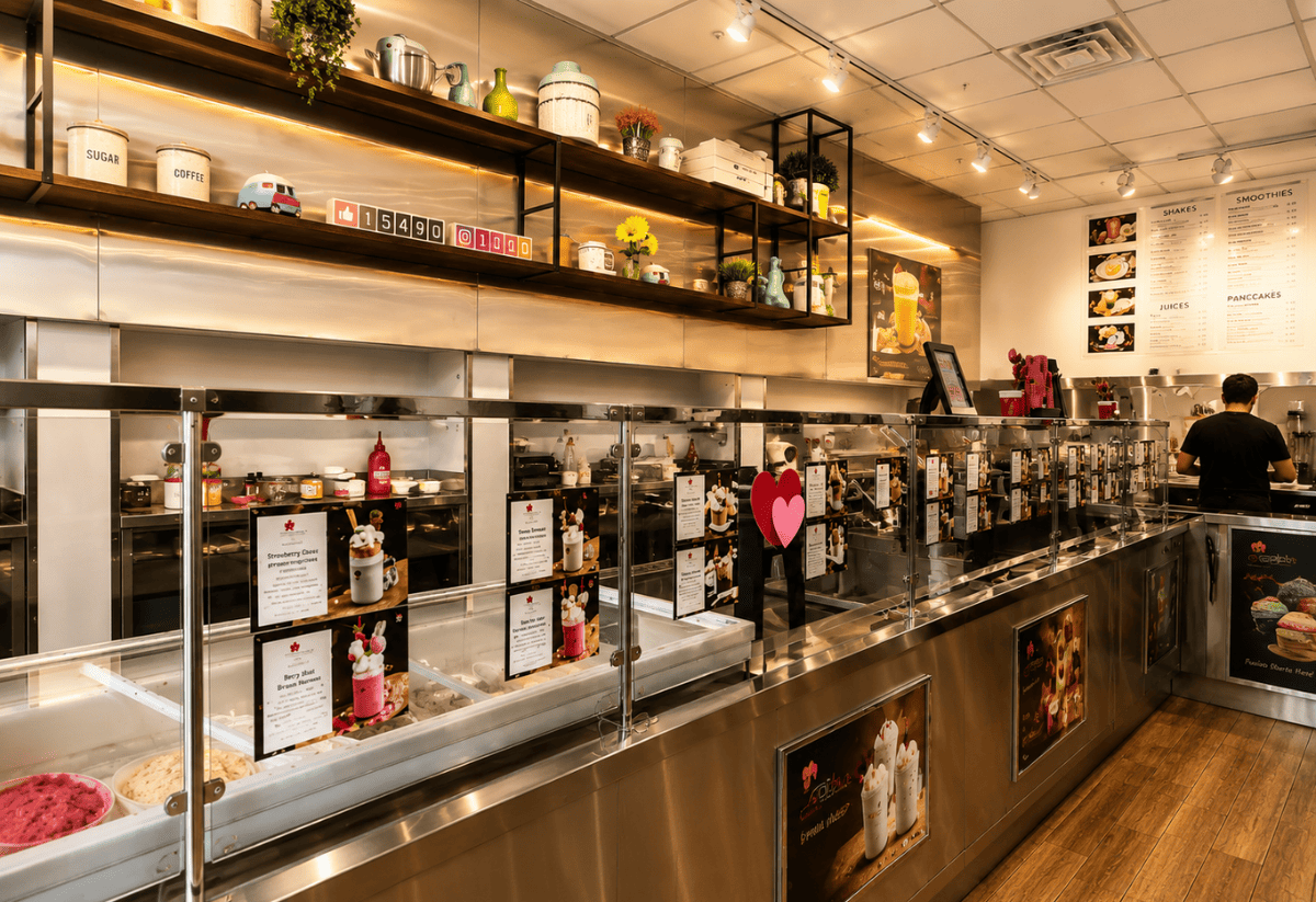 Alpha Cafe Wilcrest Houston TX dessert and coffee cafe near Beechnut