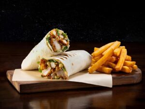 Alpha Chicken Twister Roll