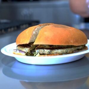 Desi Tex Spicy Burger