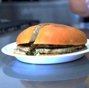 Desi Tex Spicy Burger
