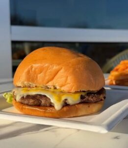 Mango Habanero Burger